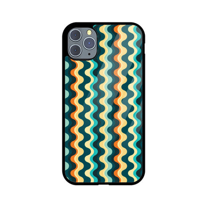 Wavy Retro - iPhone Case and Cover