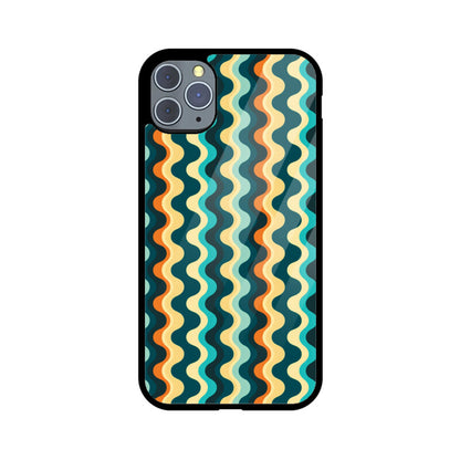 Wavy Retro - iPhone Case and Cover