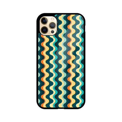 Wavy Retro - iPhone Case and Cover