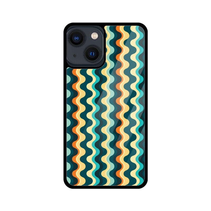 Wavy Retro - iPhone Case and Cover