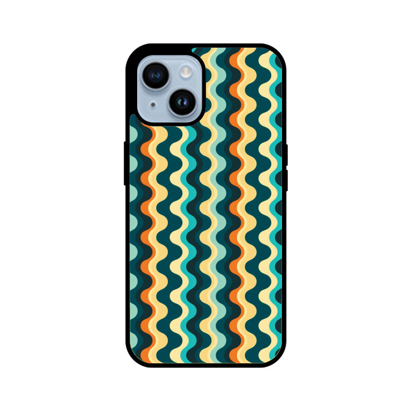 Wavy Retro - iPhone Case and Cover