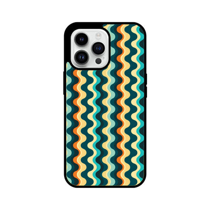Wavy Retro - iPhone Case and Cover