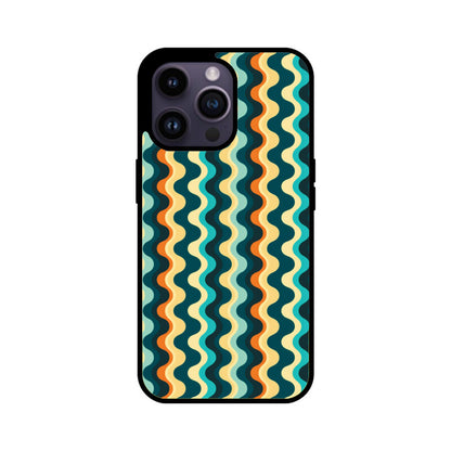 Wavy Retro - iPhone Case and Cover