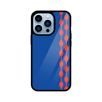 Red and Blue - iPhone Case and Cover