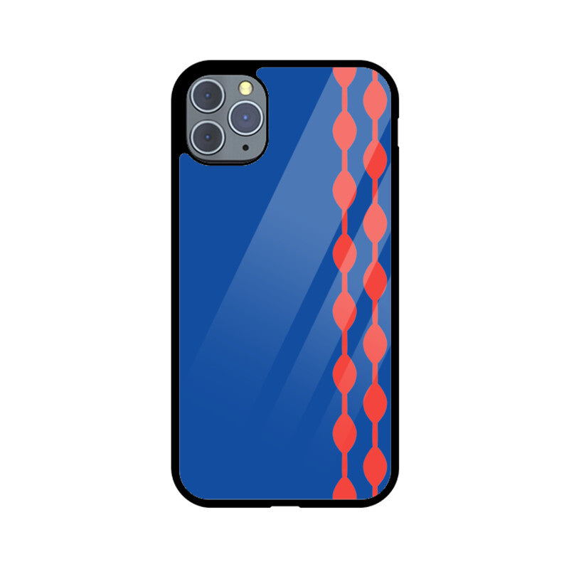 Red and Blue - iPhone Case and Cover