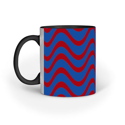 Waves - Ceramic Coffee Mug 11 ounce(330ml)