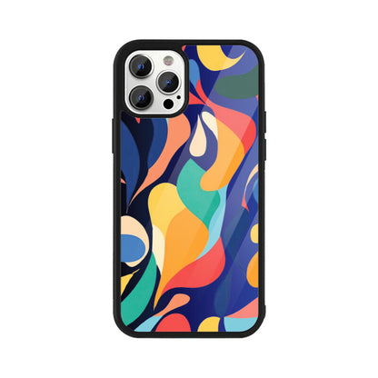 Wavy Retro - iPhone Case and Cover