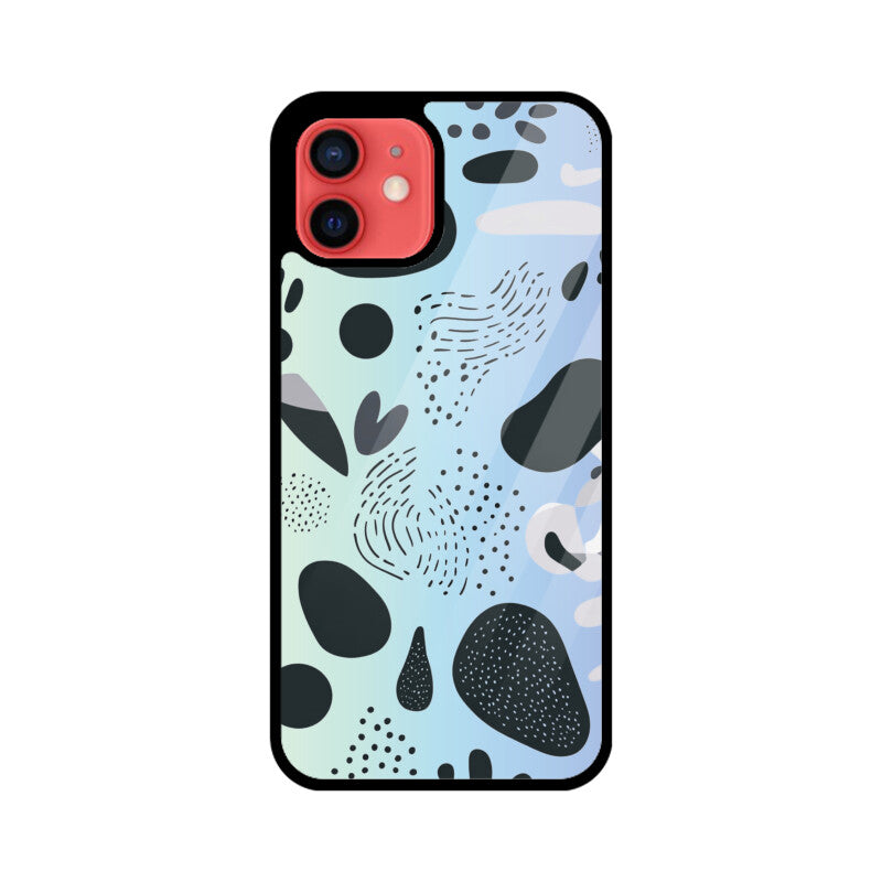 Wavy Ombre Retro - iPhone Case and Cover