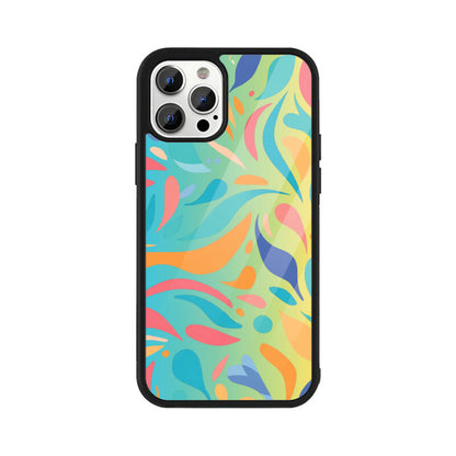 Wavy Ombre Retro - iPhone Case and Cover