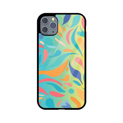 Wavy Ombre Retro - iPhone Case and Cover