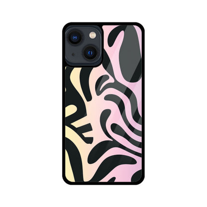 Wavy Ombre Retro - iPhone Case and Cover