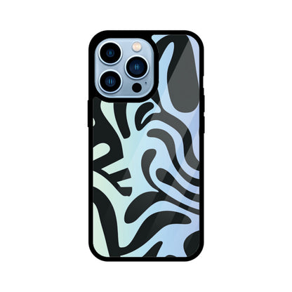 Wavy Ombre Retro - iPhone Case and Cover