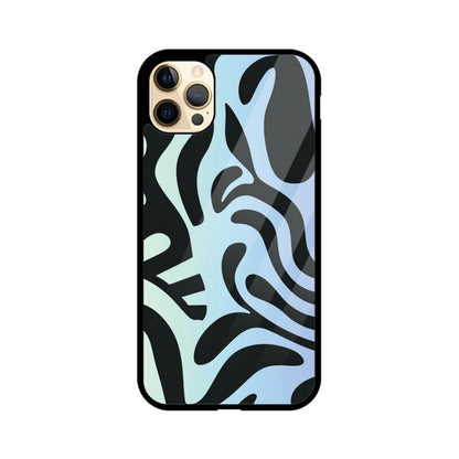 Wavy Ombre Retro - iPhone Case and Cover