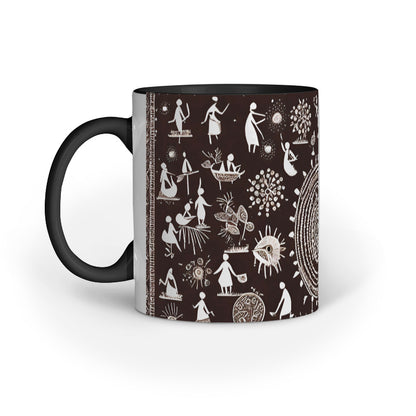 Warli - Ceramic Coffee Mug 11 ounce(330ml)