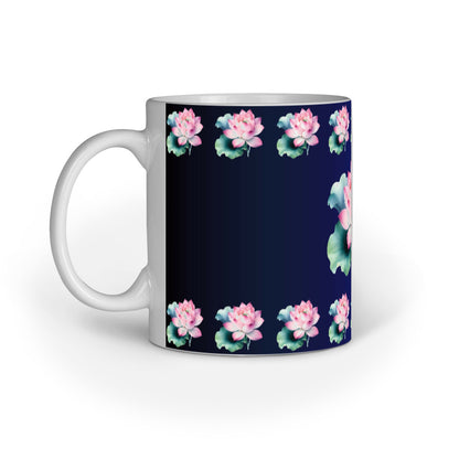 Lotus - Ceramic Coffee Mug 11 ounce(330ml)