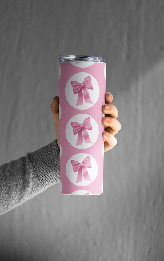 Coquette - Stainless Steel Tumbler Water Bottle 20 OZ(590ml) Coffee Tumbler