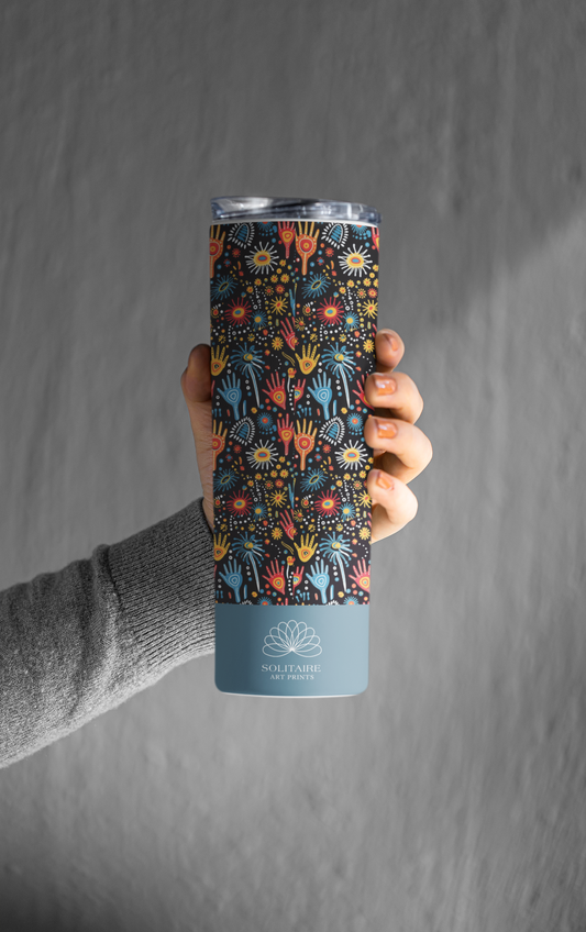 Ethnic - Stainless Steel Tumbler Water Bottle 20 OZ(590ml) Coffee Tumbler