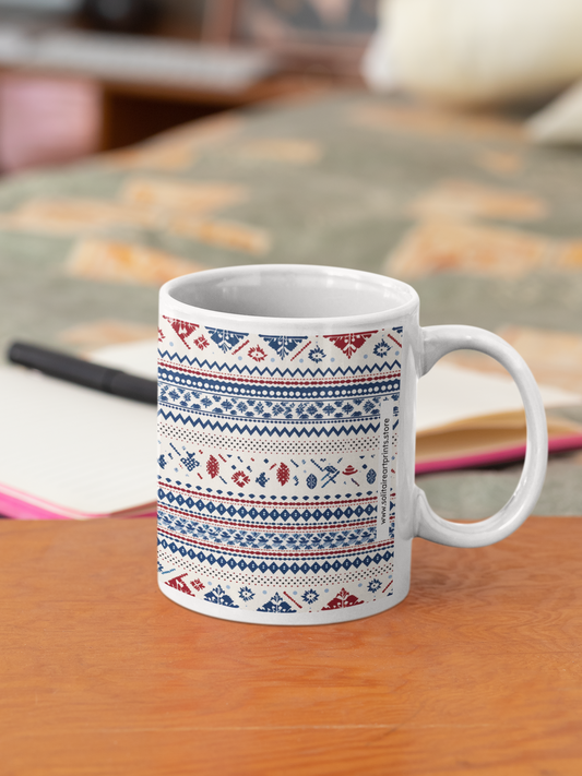 Knit - Ceramic Coffee Mug 11 ounce(330ml)