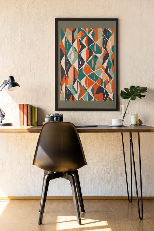 Geometric - Wall Art Hanging For Home Decor (18 x 24 inches)