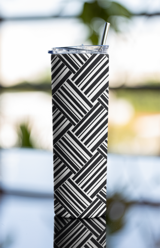 Cross Stich - Stainless Steel Tumbler Water Bottle 20 OZ(590ml) Coffee Tumbler