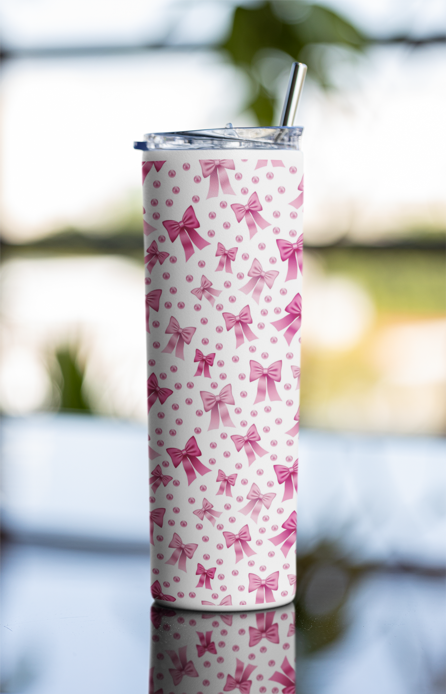 Coquette - Stainless Steel Tumbler Water Bottle 20 OZ(590ml) Coffee Tumbler