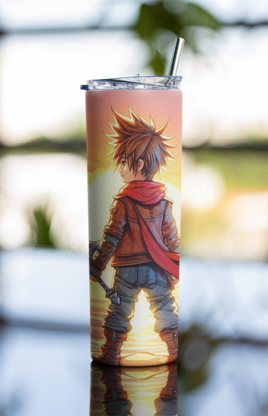 Anime - Stainless Steel Tumbler Water Bottle 20 OZ(590ml) Coffee Tumbler