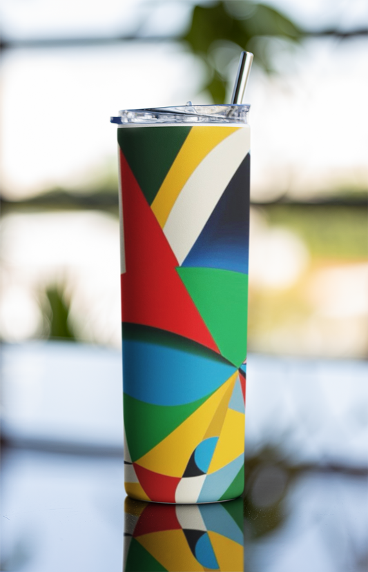 Abstract - Stainless Steel Tumbler Water Bottle 20 OZ(590ml) Coffee Tumbler