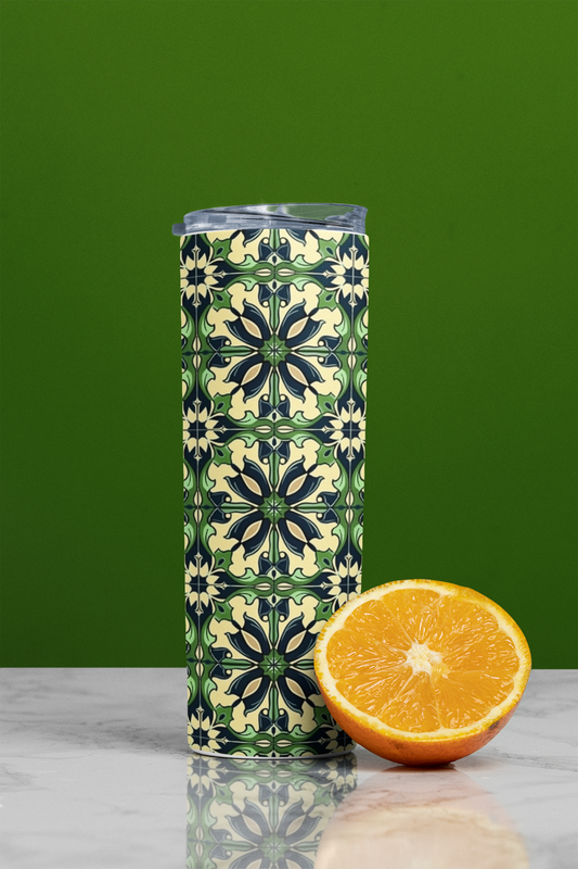 Moroccan - Stainless Steel Tumbler Water Bottle 20 OZ(590ml) Coffee Tumbler