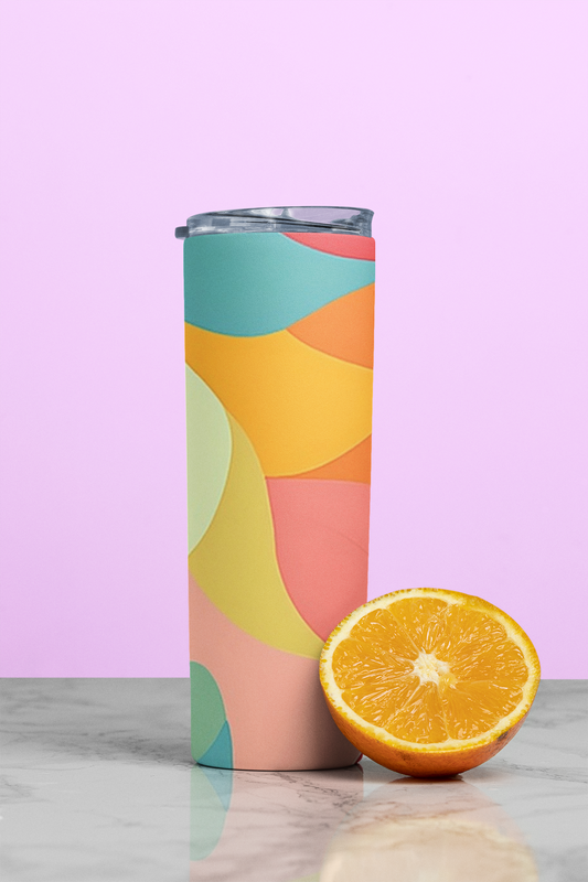 Retro - Stainless Steel Tumbler Water Bottle 20 OZ(590ml) Coffee Tumbler
