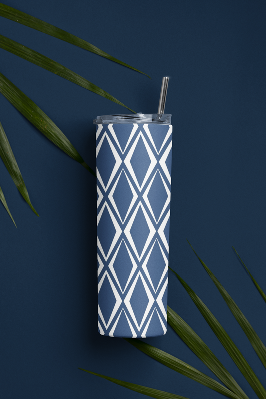 Geometric - Stainless Steel Tumbler Water Bottle 20 OZ(590ml) Coffee Tumbler