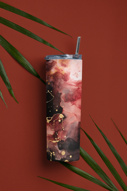 Fluid Art - Stainless Steel Tumbler Water Bottle 20 OZ(590ml) Coffee Tumbler
