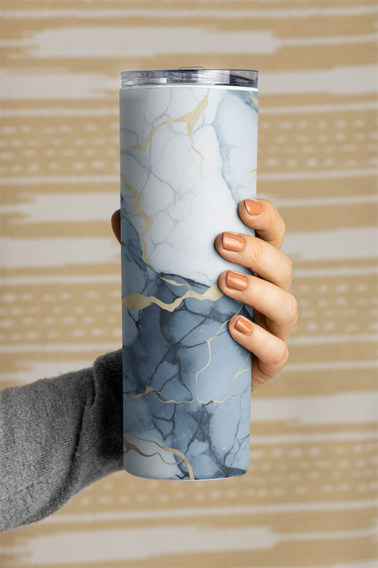 Marble - Stainless Steel Tumbler Water Bottle 20 OZ(590ml) Coffee Tumbler