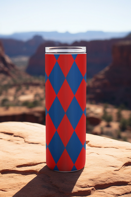 Geometric - Stainless Steel Tumbler Water Bottle 20 OZ(590ml) Coffee Tumbler