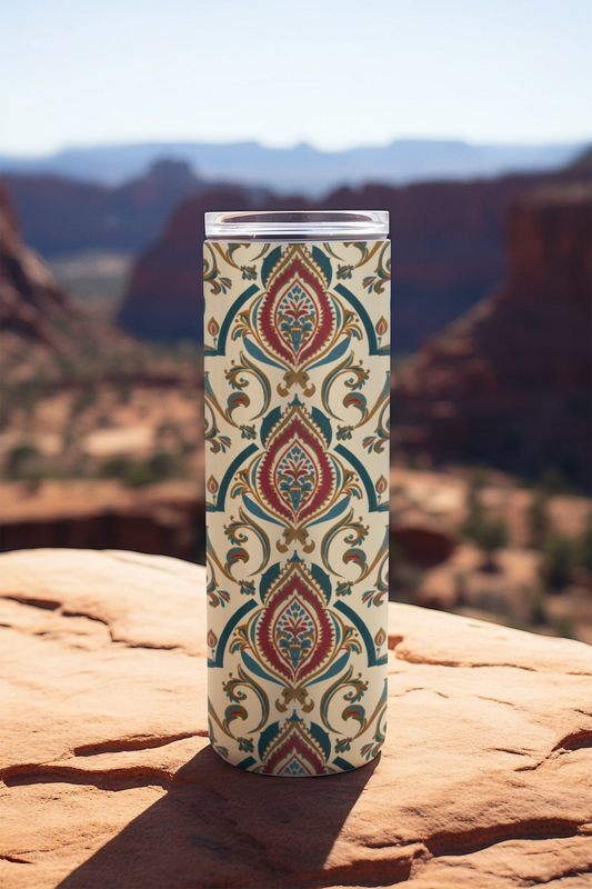 Ethnic - Stainless Steel Tumbler Water Bottle 20 OZ(590ml) Coffee Tumbler
