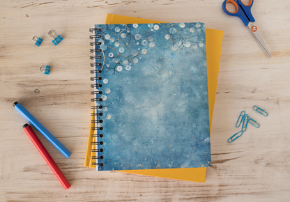 Quirky - Spiral Notepad A5 Unruled Notebook 120 Pages