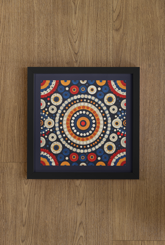 Ethnic - Wall Art Hanging For Home Decor ( 14 x 14 inches )