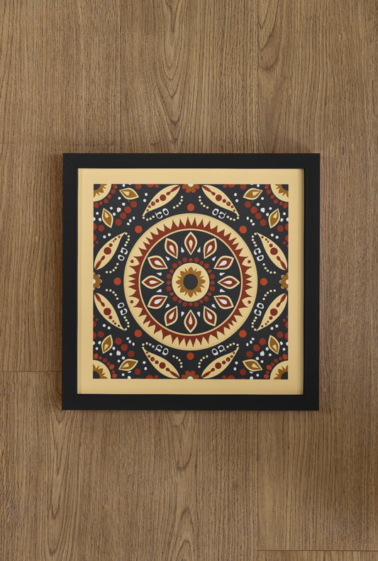 Ethnic - Wall Art Hanging For Home Decor ( 14 x 14 inches )