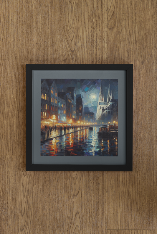 Serenity - Wall Art Hanging For Home Decor ( 14 x 14 inches)