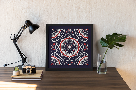 Ethnic - Wall Art Hanging For Home Decor ( 14 x 14 inches )
