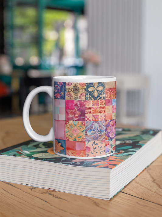 Cross Stich  - Ceramic Coffee Mug 11 ounce(330ml)