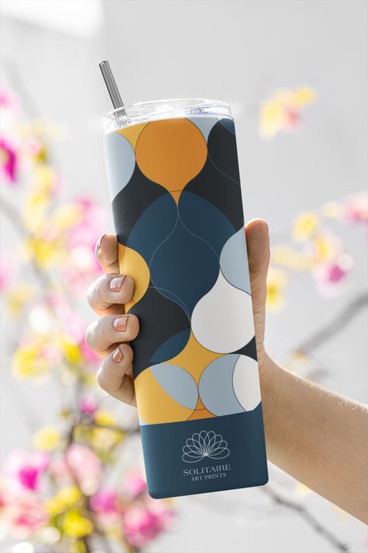 Abstract - Stainless Steel Tumbler Water Bottle 20 OZ(590ml) Coffee Tumbler