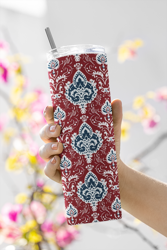 Indian - Stainless Steel Tumbler Water Bottle 20 OZ(590ml) Coffee Tumbler