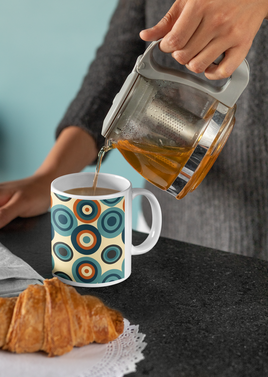 Retro - Ceramic Coffee Mug 11 ounce(330ml)