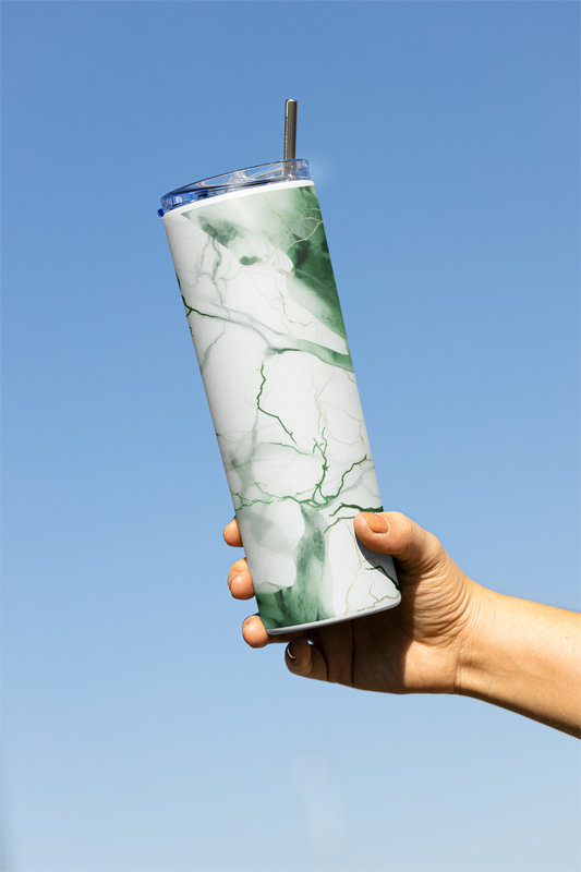 Marble - Stainless Steel Tumbler Water Bottle 20 OZ(590ml) Coffee Tumbler
