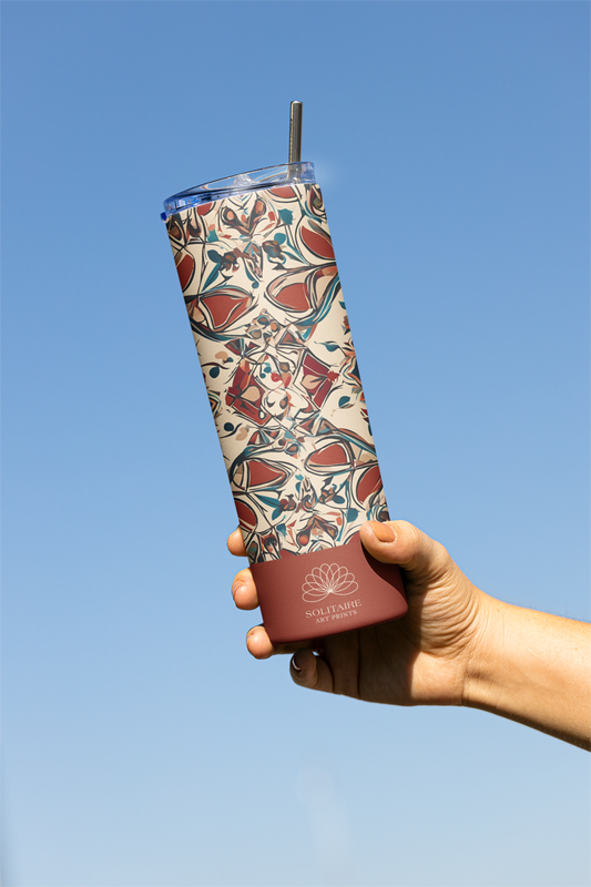 Ethnic - Stainless Steel Tumbler Water Bottle 20 OZ(590ml) Coffee Tumbler