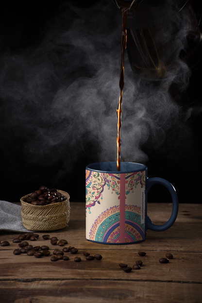 Ethnic - Ceramic Coffee Mug 11 ounce(330ml)