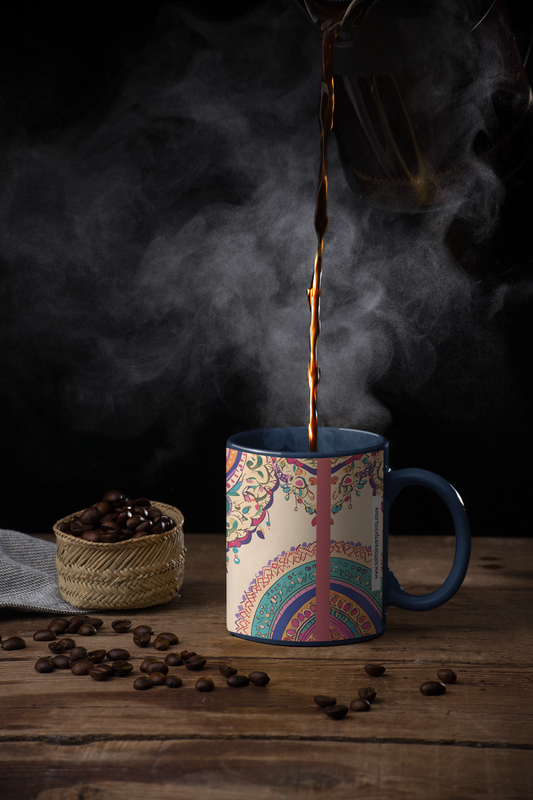 Ethnic - Ceramic Coffee Mug 11 ounce(330ml)