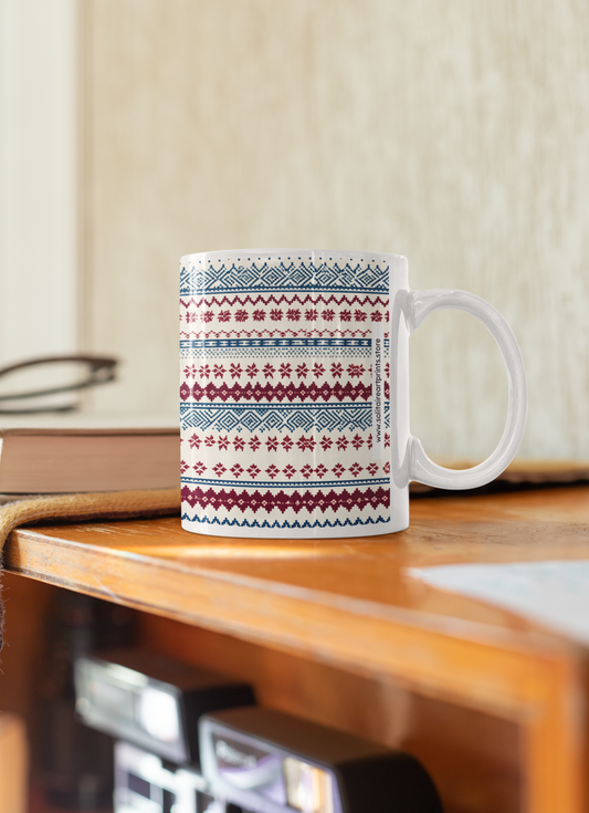 Knit - Ceramic Coffee Mug 11 ounce(330ml)