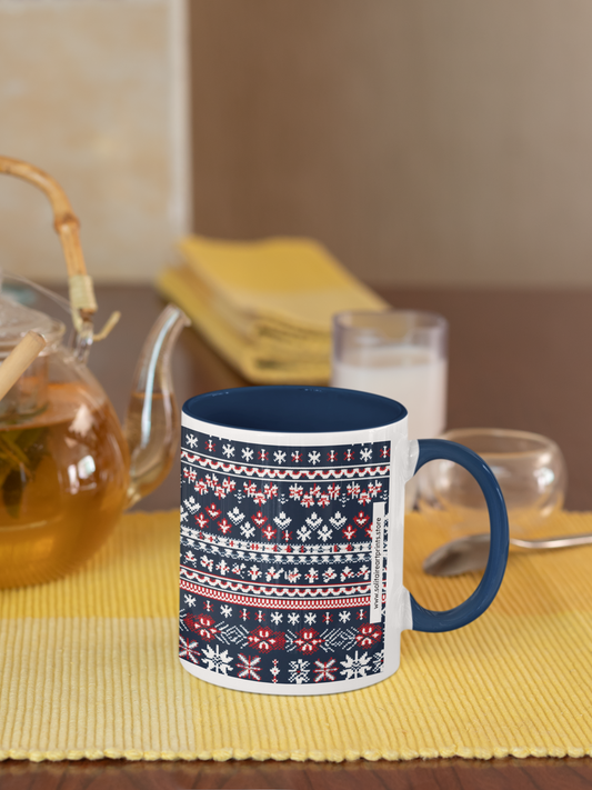 Knit - Ceramic Coffee Mug 11 ounce(330ml)