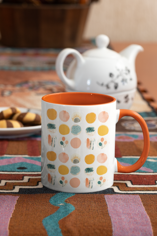 Geometric - Ceramic Coffee Mug 11 ounce(330ml)